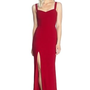 Dress The Population Estella Crepe Trumpet Gown